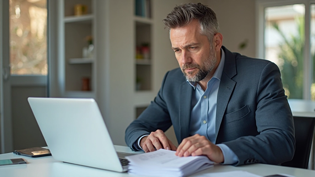 Таблица учета доходов и расходов на экране компьютера