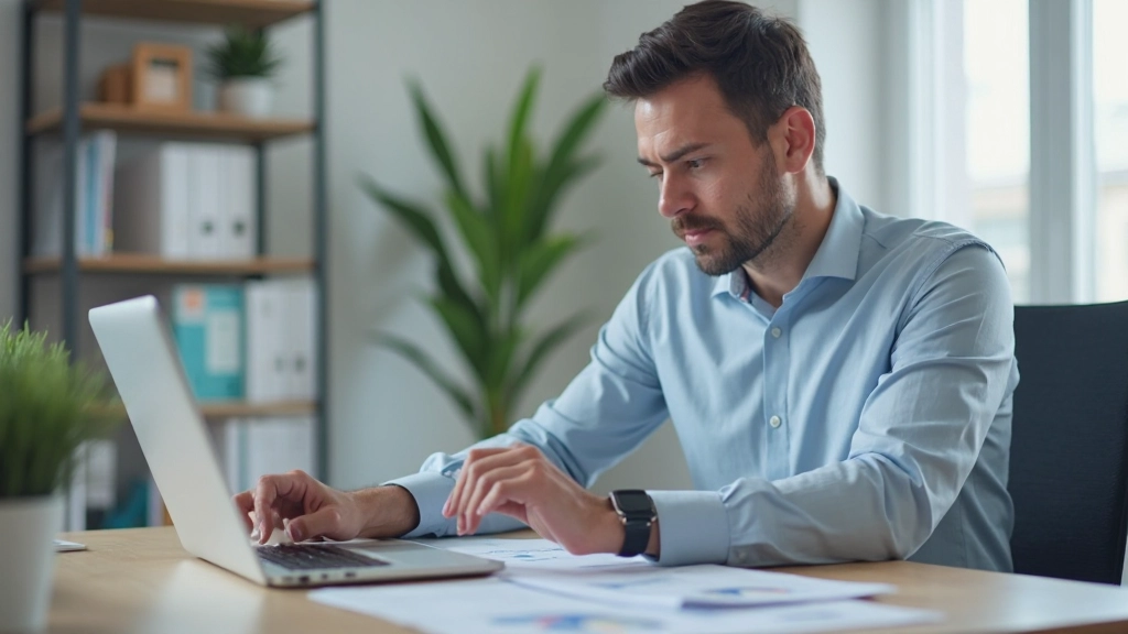 Профессиональное фото человека, создающего финансовый бюджет с диаграммами и калькулятором