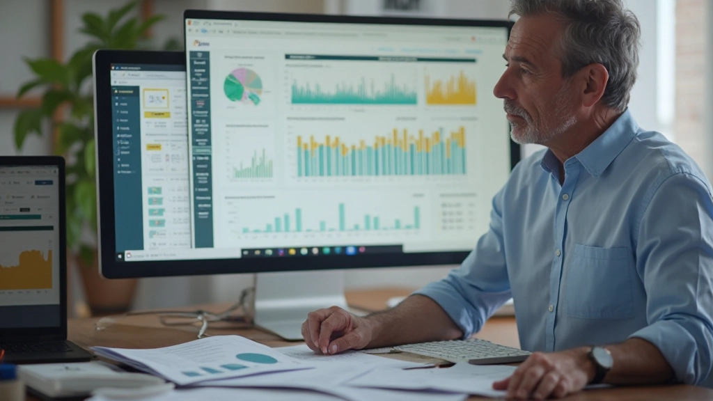 Профессиональное фото анализа доходов и расходов на финансовой таблице