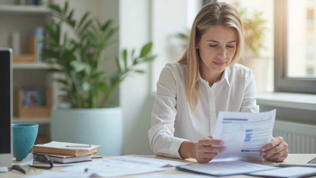 Профессиональное фото финансового планирования с документами и таблицами на рабочем столе