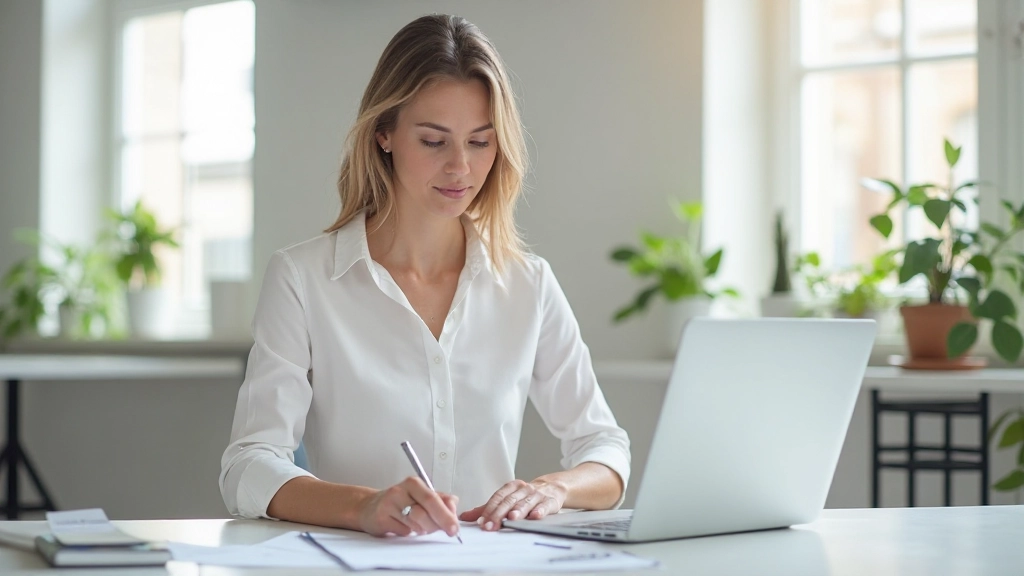 Профессиональное фото отслеживания расходов и доходов на компьютере