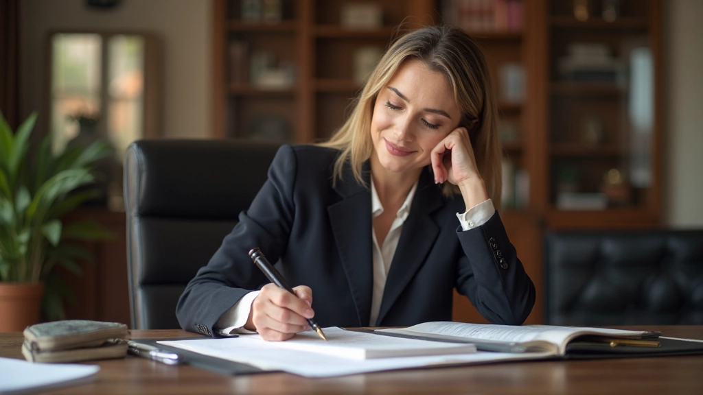Документы о наследстве и завещании на деревянном столе с очками и ручкой